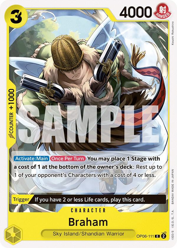 Braham card image