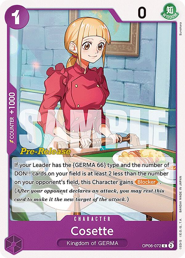 Cosette card image