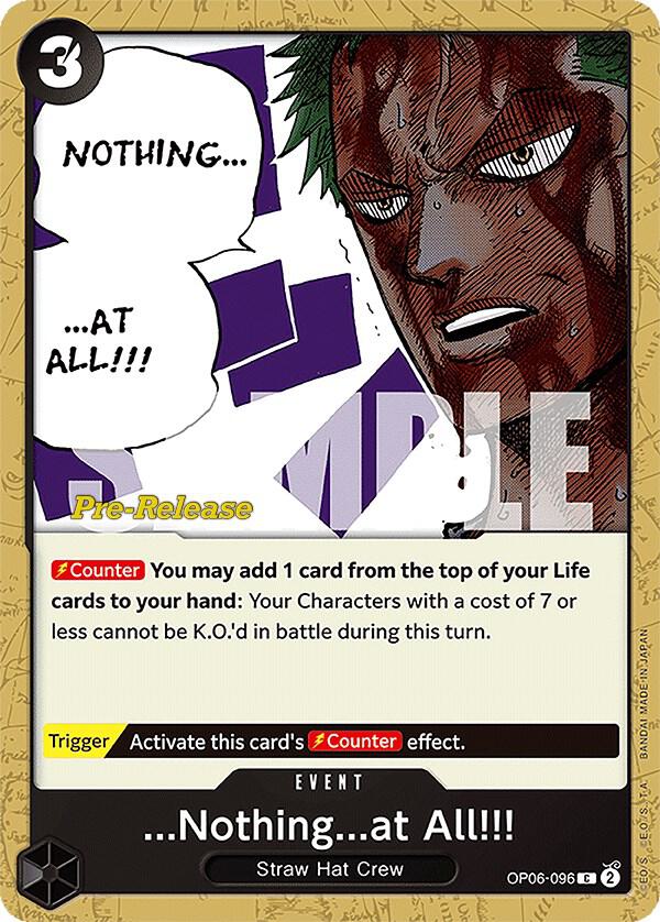 ...Nothing...at All!!! card image