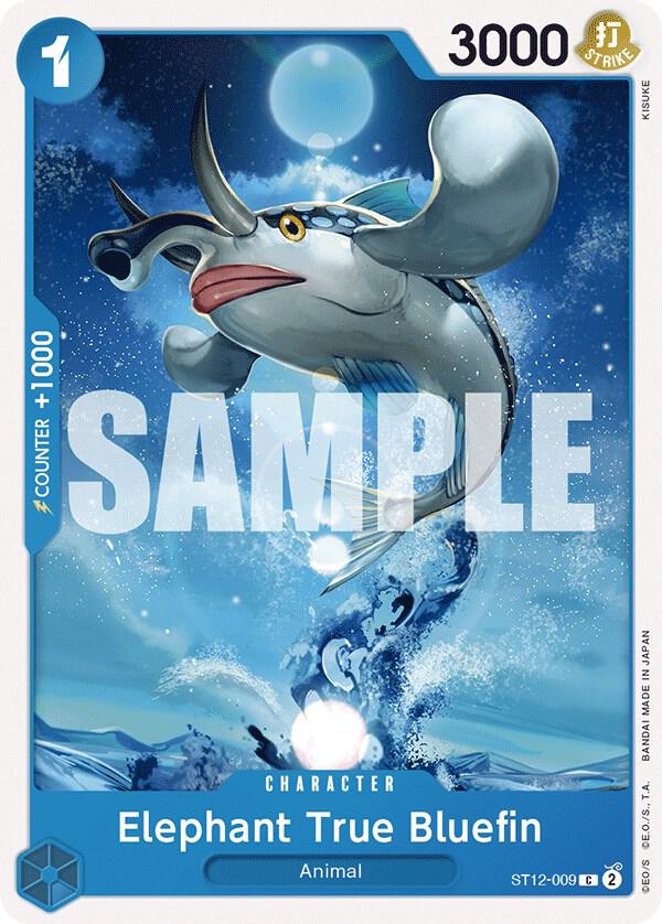 Elephant True Bluefin card image