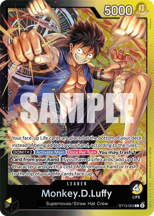 Monkey.D.Luffy (003) card image