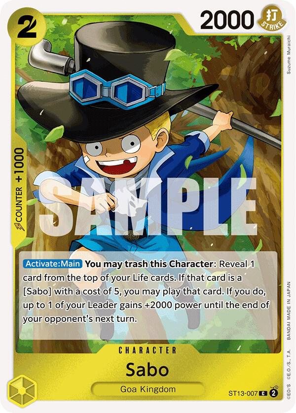 Sabo (007) card image