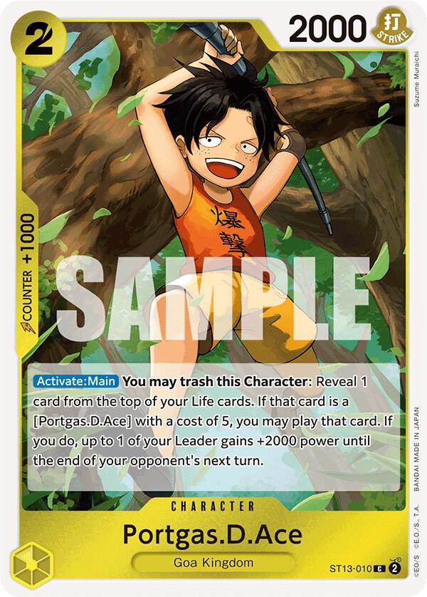 Portgas.D.Ace (010) card image