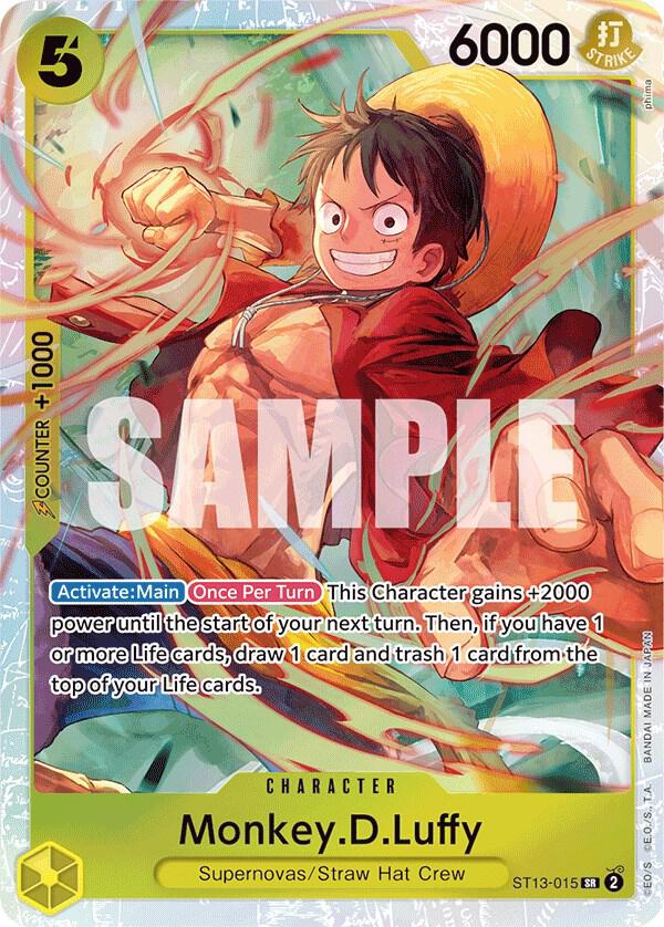 Monkey.D.Luffy (015) card image