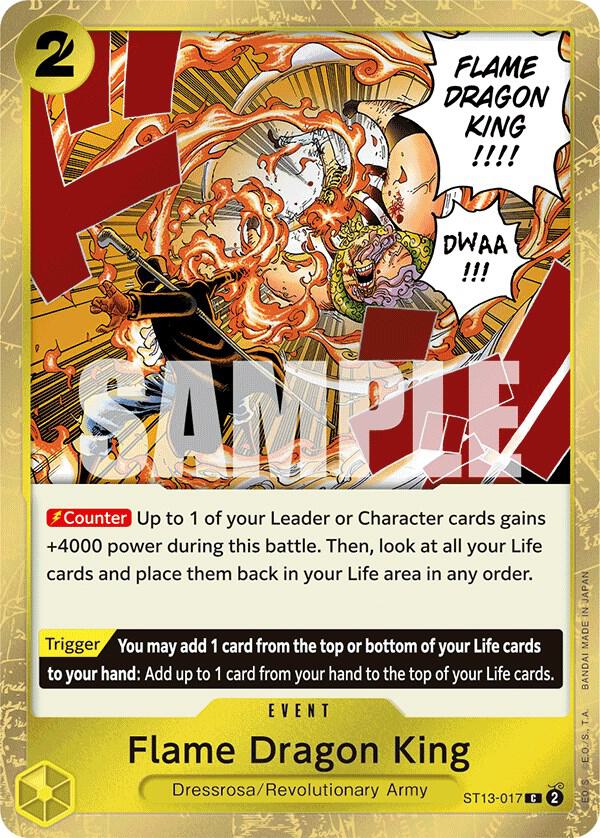 Flame Dragon King card image