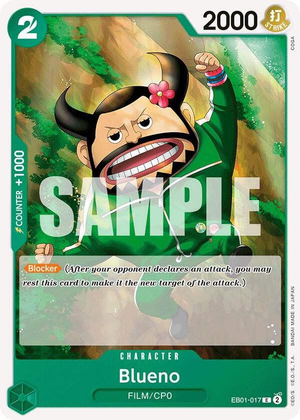 Blueno (017) card image