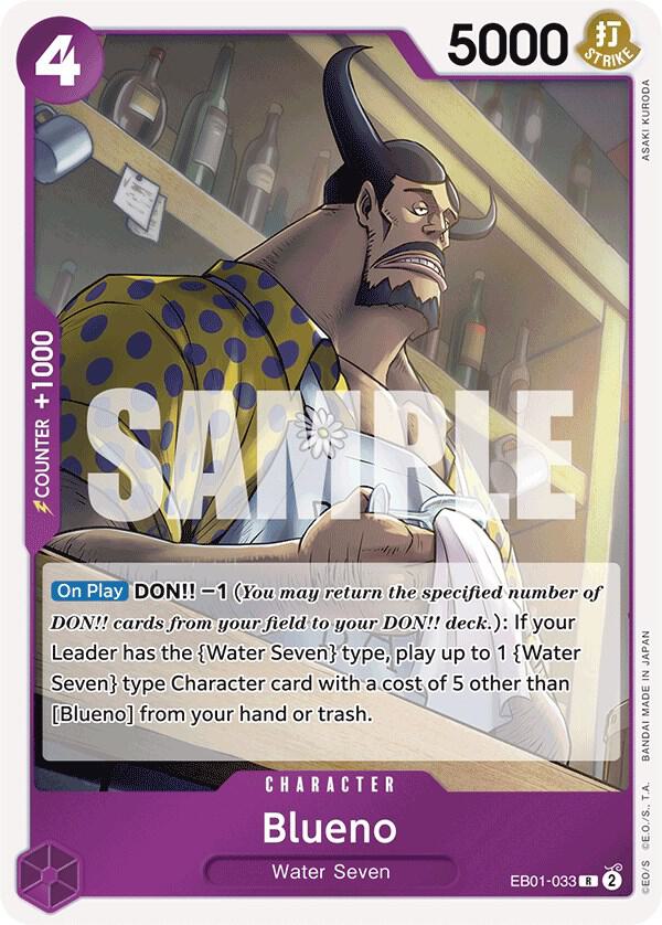 Blueno (033) card image