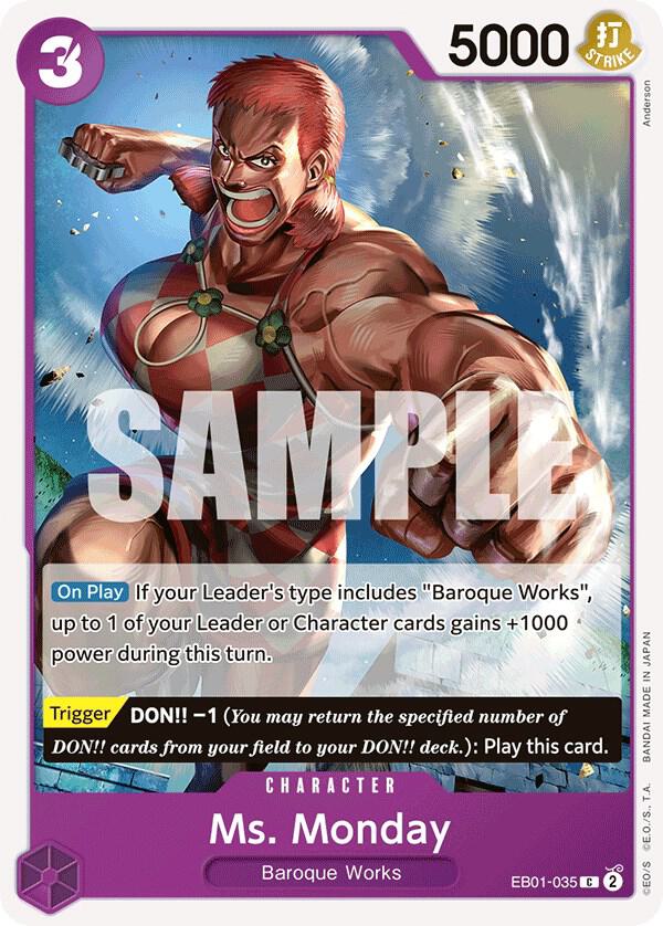 Ms. Monday card image
