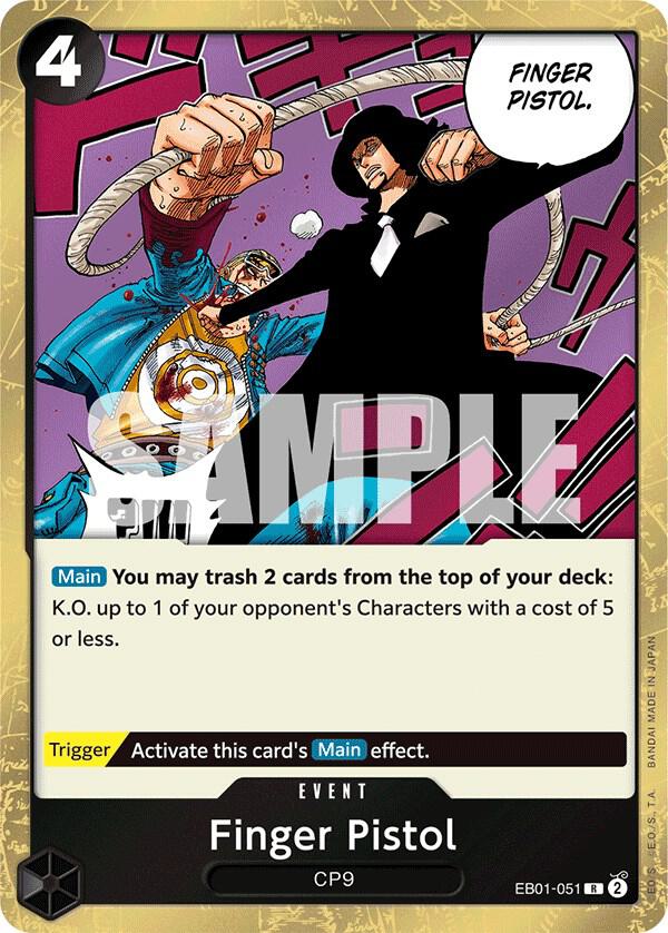 Finger Pistol card image