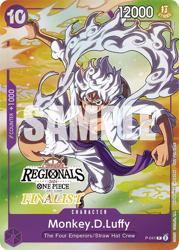 Monkey.D.Luffy (041) (Online Regional 2024 Vol. 2) [Finalist] card image
