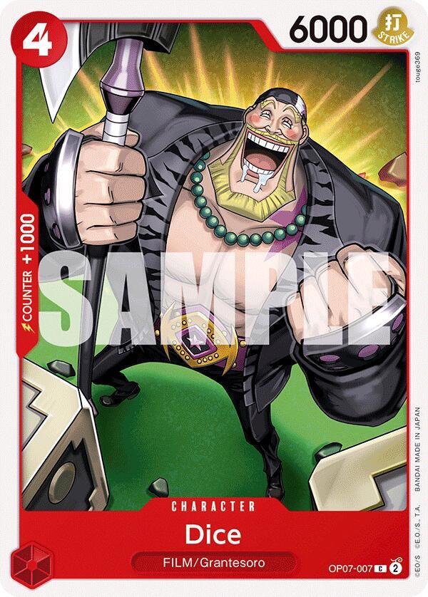 Dice card image