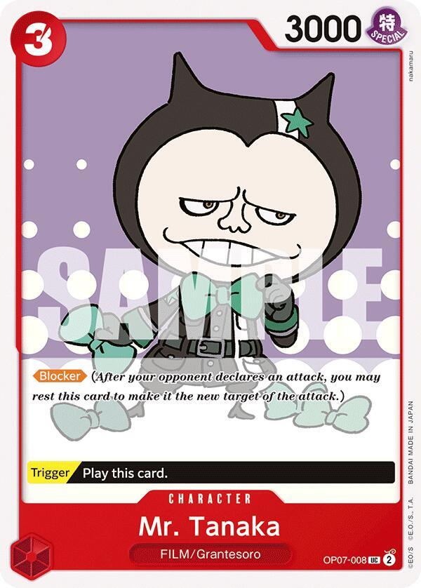 Mr. Tanaka card image