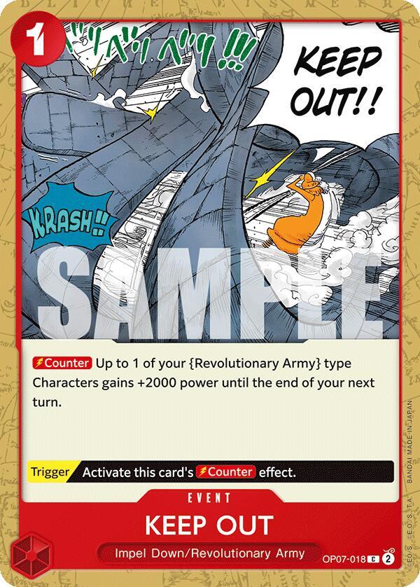 Keep Out card image