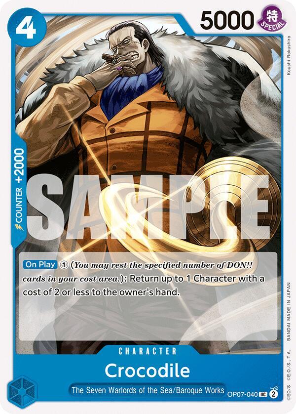 Crocodile card image