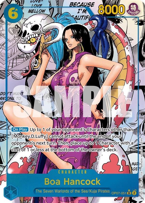 Boa Hancock (051) (Parallel) (Manga) card image