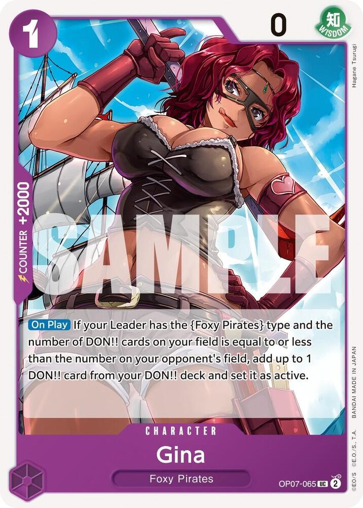 Gina card image