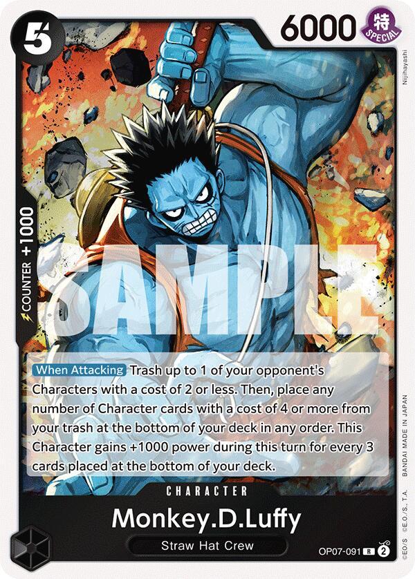 Monkey.D.Luffy (091) card image