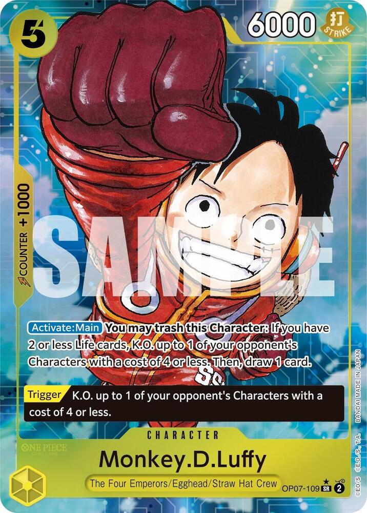 Monkey.D.Luffy (109) (Parallel) card image