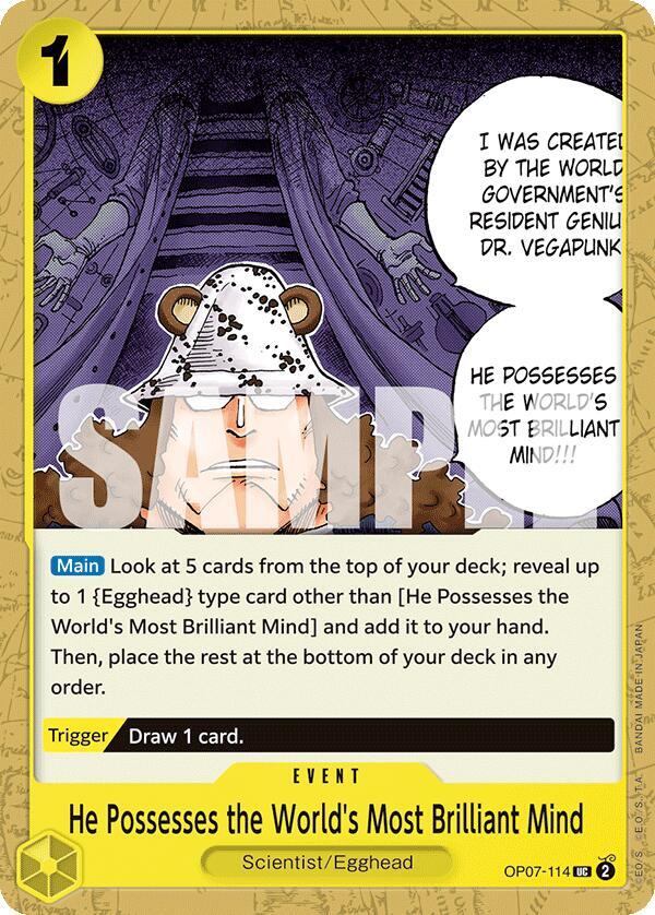 He Possesses the World's Most Brilliant Mind card image