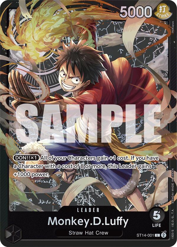 Monkey.D.Luffy (001) card image