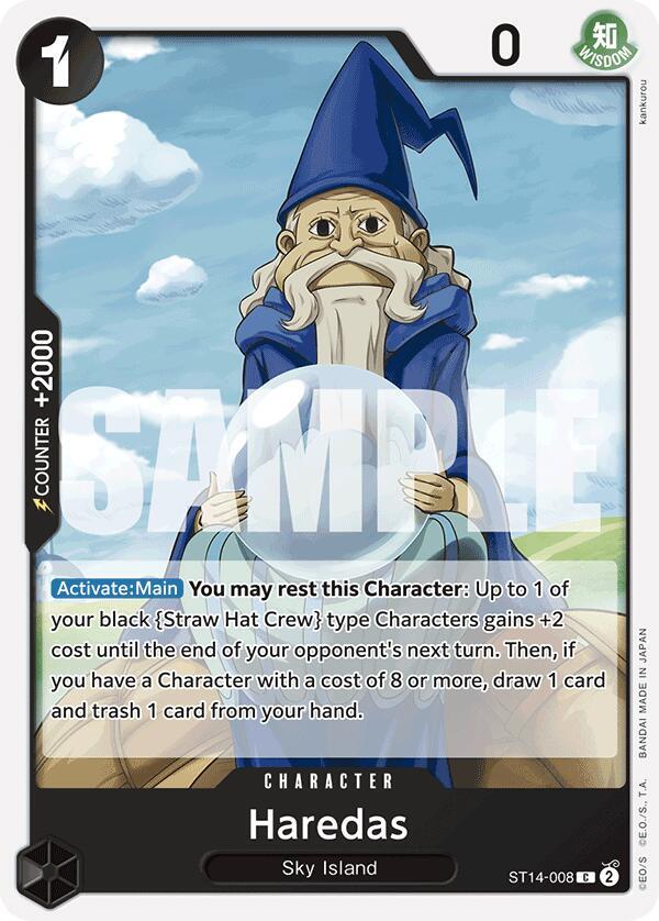Haredas card image