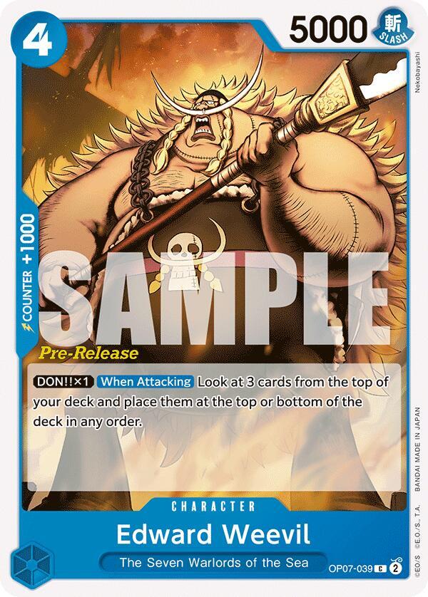 Edward Weevil card image