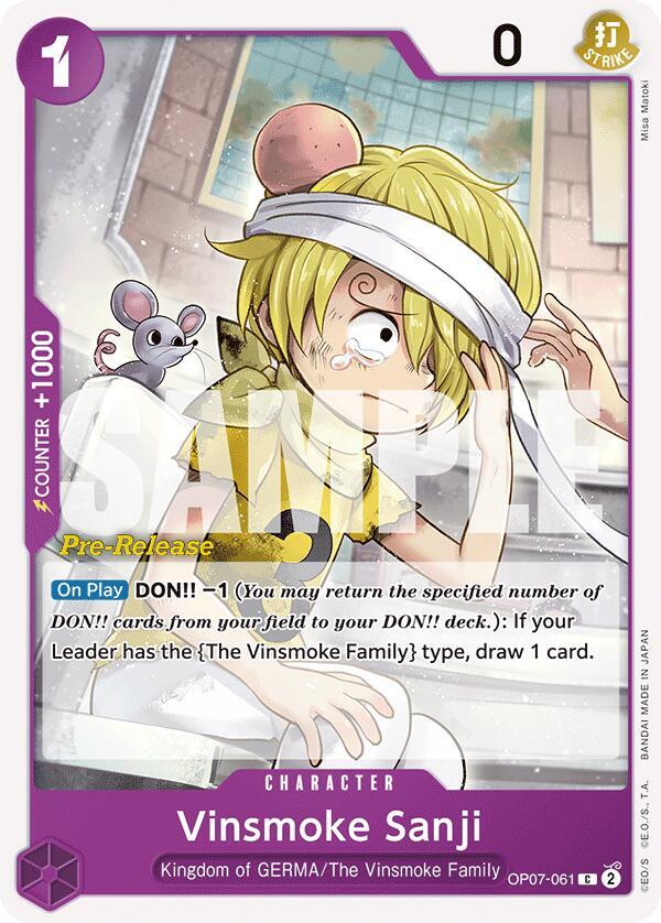 Vinsmoke Sanji card image