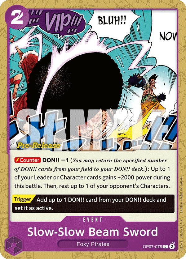 Slow-Slow Beam Sword card image