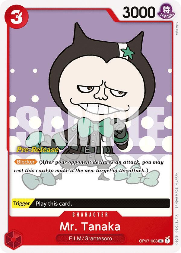 Mr. Tanaka card image