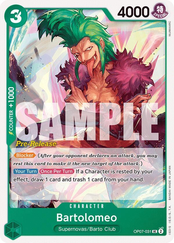 Bartolomeo card image