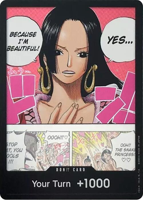 DON!! Card (Boa Hancock) (Double Pack Set Vol. 4) card image