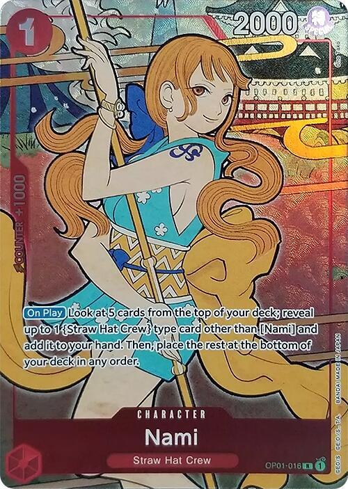Nami (English Version 1st Anniversary Set) card image