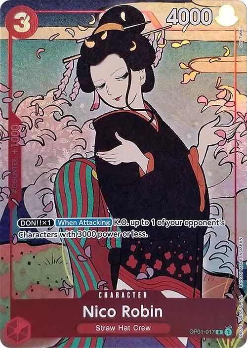 Nico Robin (English Version 1st Anniversary Set) card image