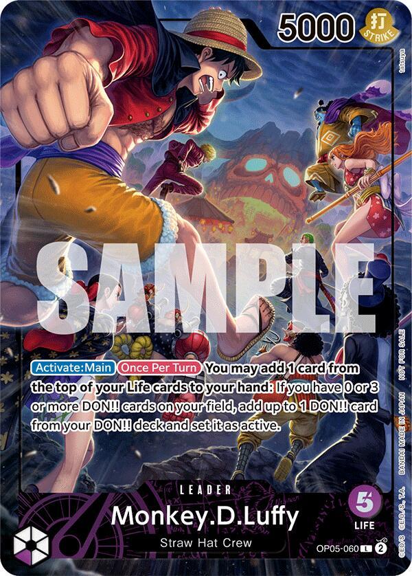 Monkey.D.Luffy (PSA Magazine) card image