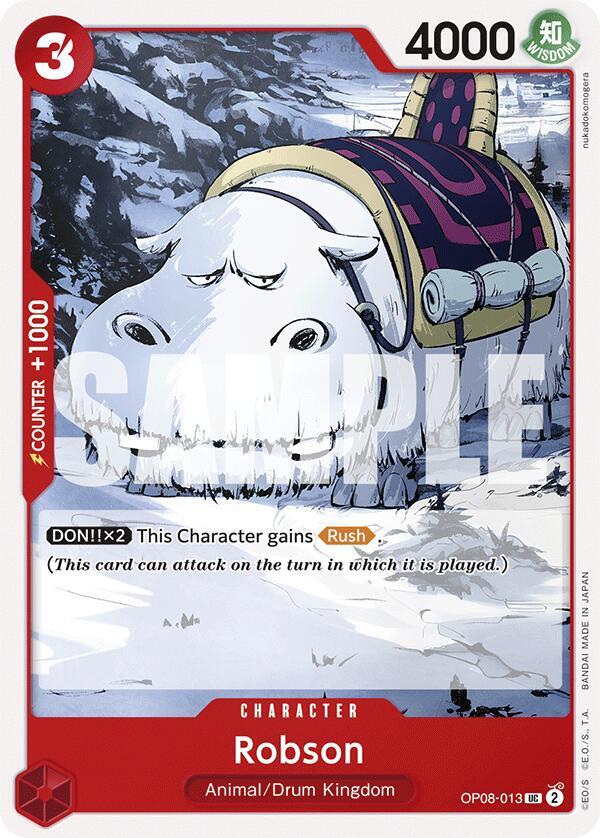 Robson card image