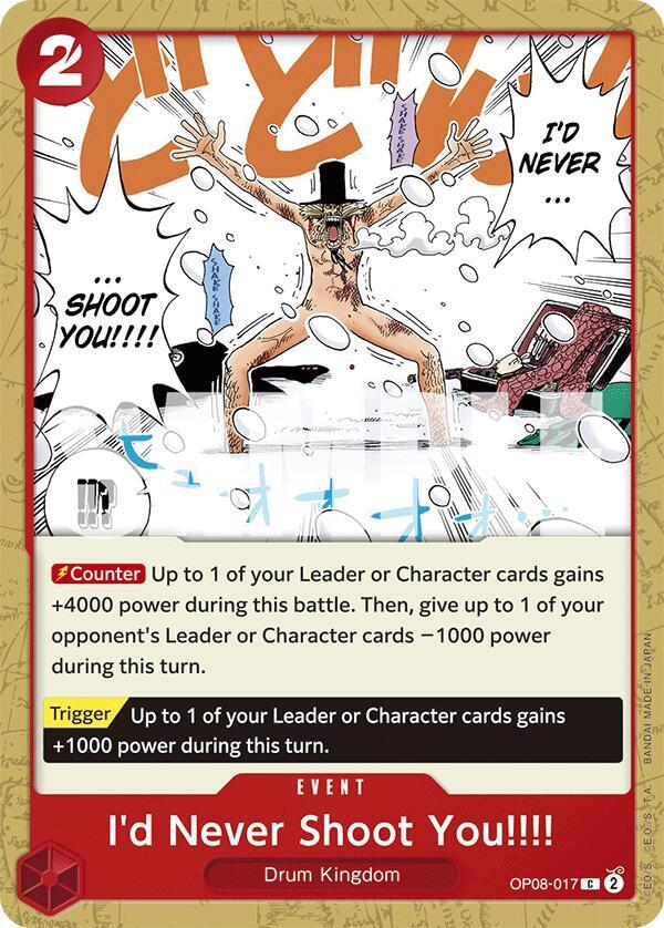 I'd Never Shoot You!!!! card image