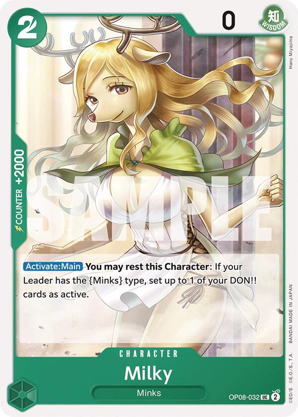 Milky card image