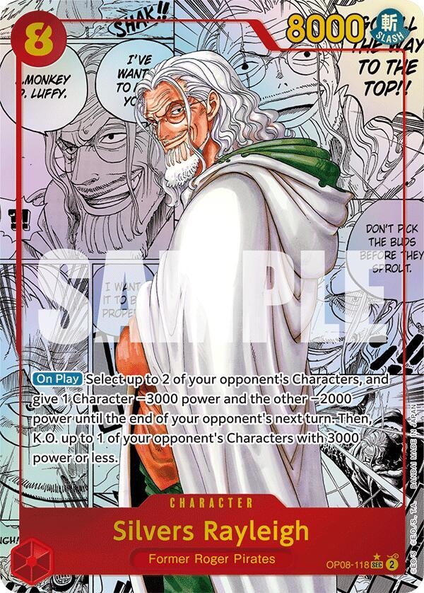 Silvers Rayleigh (Parallel) (Manga) card image