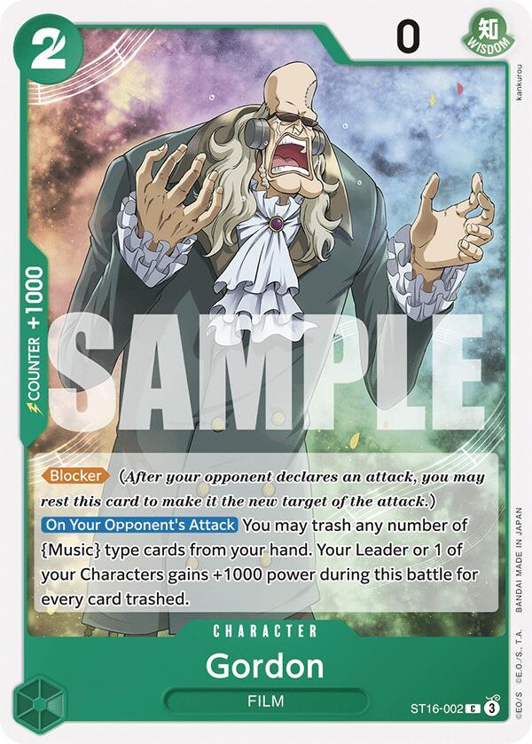 Gordon card image