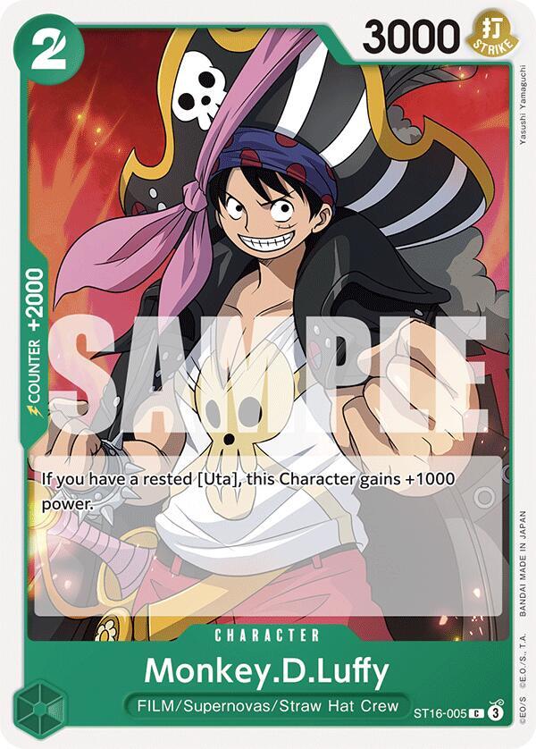 Monkey.D.Luffy (ST16-005) card image