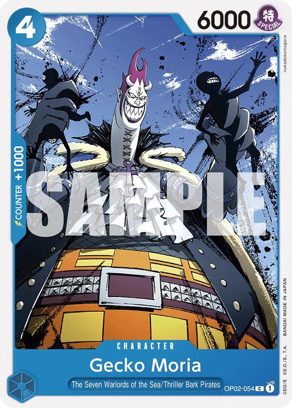 Gecko Moria (OP02-054) card image