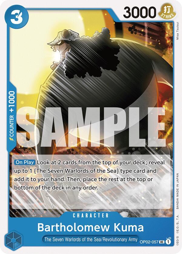 Bartholomew Kuma card image