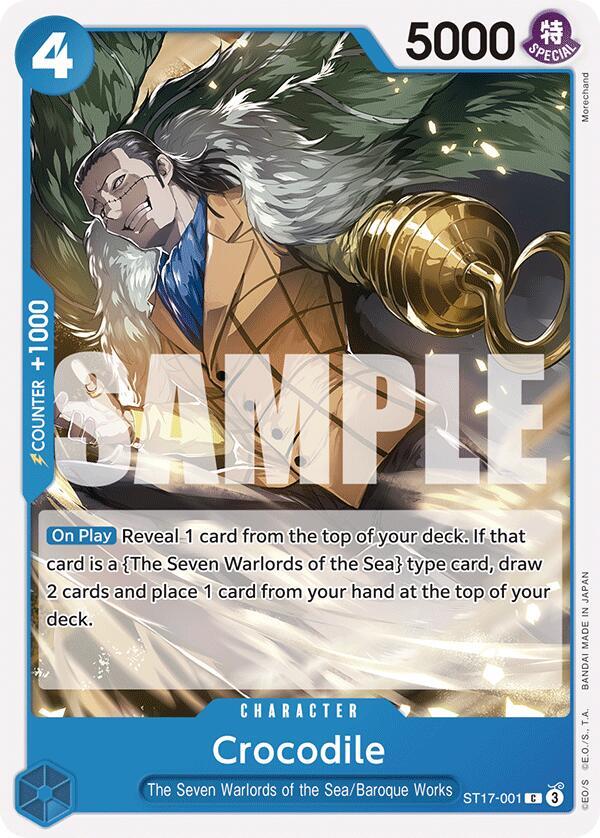 Crocodile card image