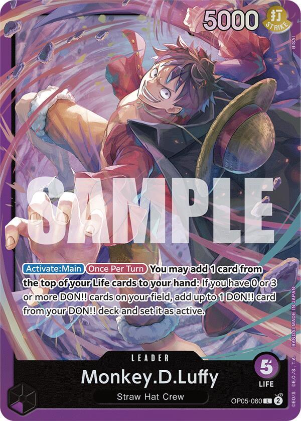 Monkey.D.Luffy (OP05-060) card image