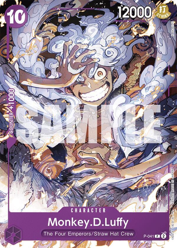 Monkey.D.Luffy (P-041) card image