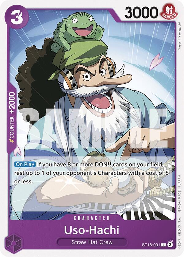 Uso-Hachi (ST18-001) card image