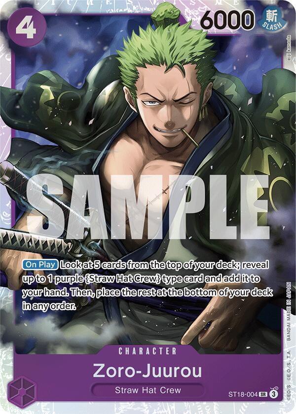 Zoro-Juurou (ST18-004) card image