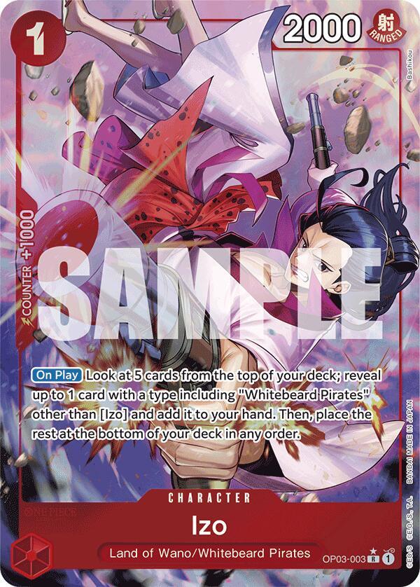 Izo (OP03-003) (Alternate Art) card image