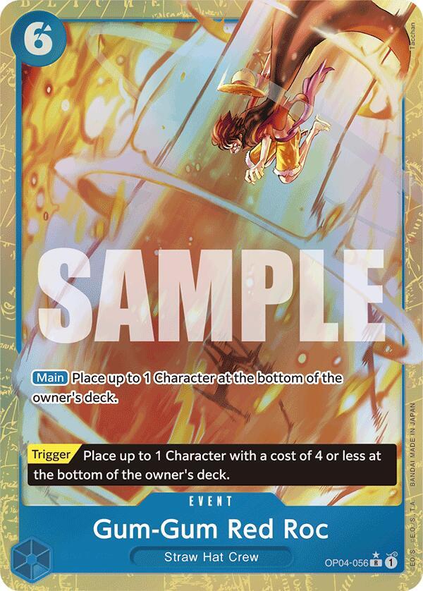 Gum-Gum Red Roc (Alternate Art) card image