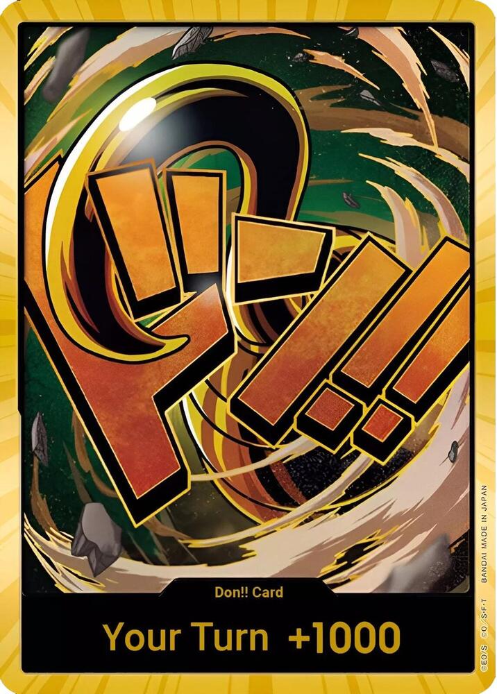 DON!! Card (Crocodile) (Gold) card image